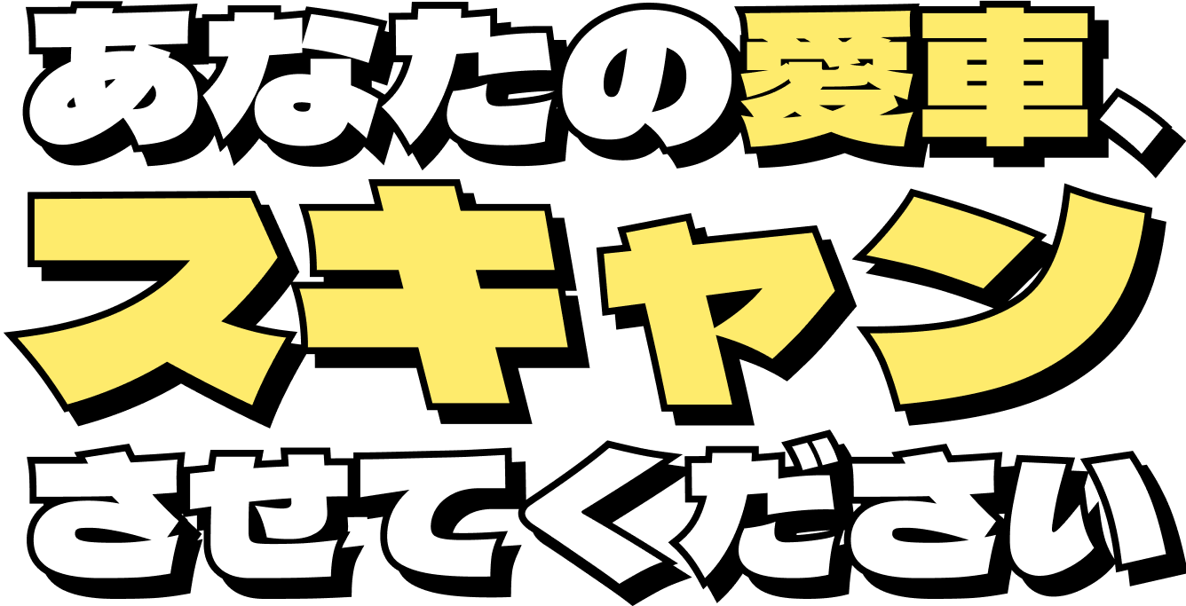 あなたの愛車、スキャンさせてください