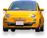 オレンジの車