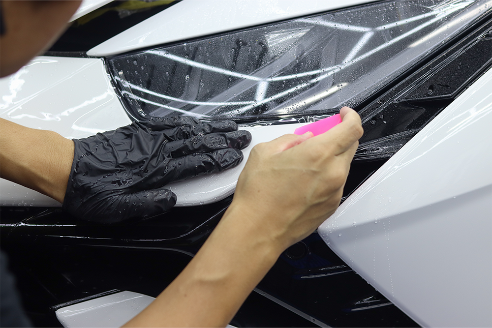 ランボルギーニ ウラカン｜クリアプロテクションフィルム施工事例